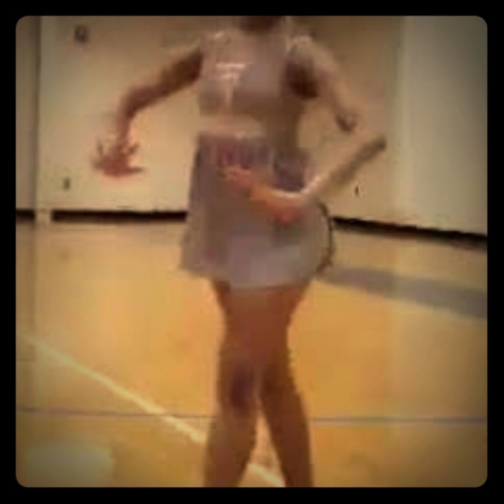 Tan contemporary/ballet dress
